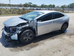 Salvage cars for sale from Copart Orlando, FL: 2024 Toyota Prius LE