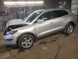 Salvage cars for sale at Angola, NY auction: 2017 Lincoln MKC Premiere