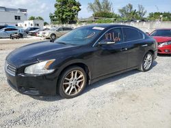 Nissan salvage cars for sale: 2010 Nissan Maxima S