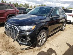 Salvage cars for sale at Elgin, IL auction: 2023 Audi Q5 Premium Plus 40
