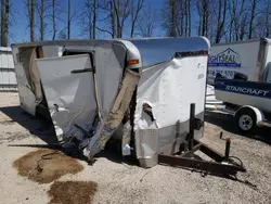 Salvage cars for sale from Copart Milwaukee, WI: 1998 Pace American Cargo Trailer