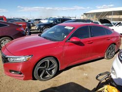 Salvage cars for sale at Brighton, CO auction: 2020 Honda Accord Sport