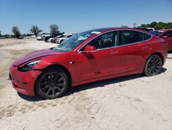Salvage cars for sale at Riverview, FL auction: 2020 Tesla Model 3