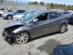 Salvage cars for sale at Exeter, RI auction: 2013 Hyundai Elantra GLS