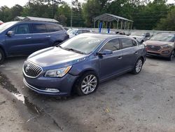 Salvage cars for sale at Savannah, GA auction: 2015 Buick Lacrosse
