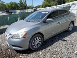 Salvage cars for sale from Copart Riverview, FL: 2013 Nissan Sentra S
