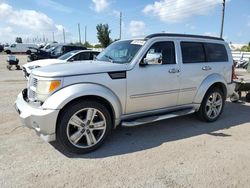 Salvage cars for sale from Copart Miami, FL: 2010 Dodge Nitro Shock