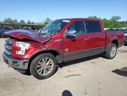 Salvage cars for sale from Copart Florence, MS: 2015 Ford F150 Supercrew