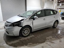 Salvage cars for sale at Leroy, NY auction: 2014 Toyota Prius V