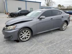 Salvage cars for sale from Copart Tulsa, OK: 2012 Lexus IS 250