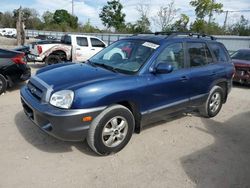 Salvage cars for sale from Copart Riverview, FL: 2006 Hyundai Santa FE GLS