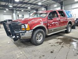 Salvage cars for sale at Ham Lake, MN auction: 2001 Ford Excursion Limited