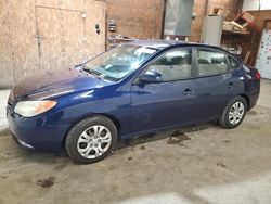 Salvage cars for sale at Ebensburg, PA auction: 2010 Hyundai Elantra Blue