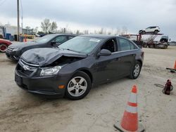 Salvage cars for sale at Pekin, IL auction: 2014 Chevrolet Cruze LT