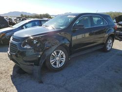 Salvage cars for sale at Las Vegas, NV auction: 2017 Chevrolet Equinox LS