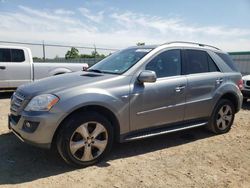 Mercedes-Benz m-Class salvage cars for sale: 2010 Mercedes-Benz ML 350 Bluetec