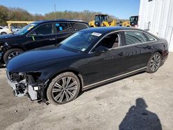 Audi A8 L salvage cars for sale: 2020 Audi A8 L