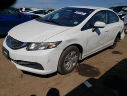 Salvage cars for sale from Copart Elgin, IL: 2014 Honda Civic LX