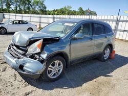 Salvage cars for sale at Spartanburg, SC auction: 2010 Honda CR-V EXL
