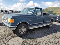 Salvage cars for sale at Colton, CA auction: 1987 Ford F250