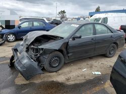 Salvage cars for sale at Woodhaven, MI auction: 2005 Toyota Camry LE