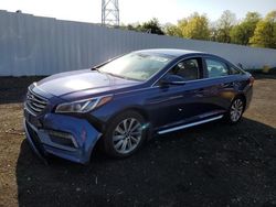 Salvage cars for sale at Windsor, NJ auction: 2017 Hyundai Sonata Sport