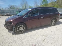 Salvage cars for sale from Copart Hurricane, WV: 2012 Honda Odyssey EXL