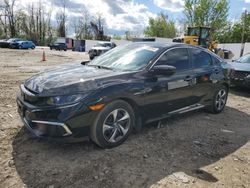 Honda Civic lx salvage cars for sale: 2020 Honda Civic LX