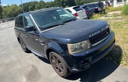 Salvage cars for sale at Riverview, FL auction: 2010 Land Rover Range Rover Sport HSE