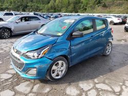 Salvage cars for sale at Hurricane, WV auction: 2021 Chevrolet Spark LS