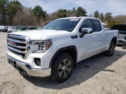Salvage cars for sale at Mendon, MA auction: 2019 GMC Sierra K1500 SLE