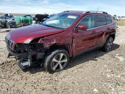 Salvage cars for sale at Magna, UT auction: 2021 Jeep Cherokee Limited