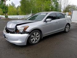 Salvage cars for sale at Portland, OR auction: 2008 Honda Accord EXL