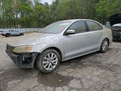 Volkswagen Jetta SE Vehiculos salvage en venta: 2012 Volkswagen Jetta SE