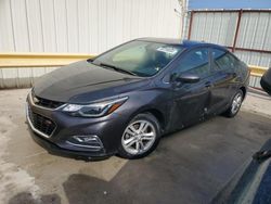 Salvage cars for sale at Haslet, TX auction: 2017 Chevrolet Cruze LT