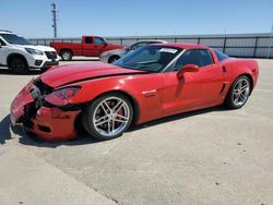 Chevrolet salvage cars for sale: 2007 Chevrolet Corvette Z06