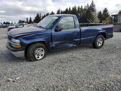 Salvage cars for sale from Copart Graham, WA: 2001 Chevrolet Silverado C1500