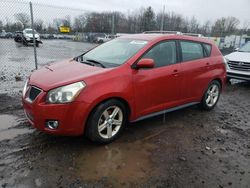 Salvage cars for sale at Chalfont, PA auction: 2009 Pontiac Vibe