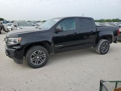 Salvage cars for sale at San Antonio, TX auction: 2021 Chevrolet Colorado