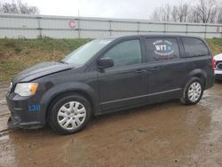 Salvage cars for sale at Davison, MI auction: 2018 Dodge Grand Caravan SE