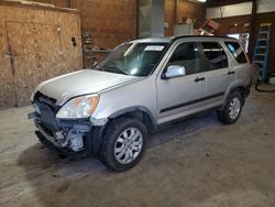 Salvage cars for sale at Ebensburg, PA auction: 2005 Honda CR-V EX