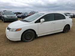 Salvage cars for sale from Copart Nisku, AB: 2007 Honda Civic EX
