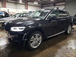 Salvage cars for sale at Elgin, IL auction: 2019 Audi Q5 Premium Plus