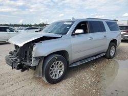 Salvage cars for sale at Houston, TX auction: 2017 GMC Yukon XL K1500 SLT