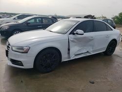 Salvage cars for sale at Grand Prairie, TX auction: 2014 Audi A4 Premium Plus