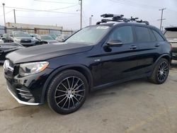 Salvage cars for sale from Copart Los Angeles, CA: 2017 Mercedes-Benz GLC 43 4matic AMG