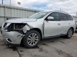 Salvage cars for sale at Littleton, CO auction: 2015 Nissan Pathfinder S