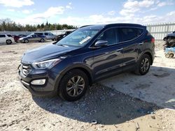 Salvage cars for sale at Franklin, WI auction: 2015 Hyundai Santa FE Sport