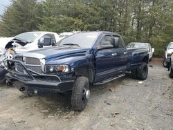 Dodge salvage cars for sale: 2004 Dodge RAM 3500 ST