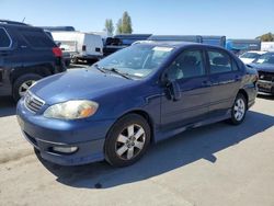 Salvage cars for sale from Copart Hayward, CA: 2006 Toyota Corolla CE